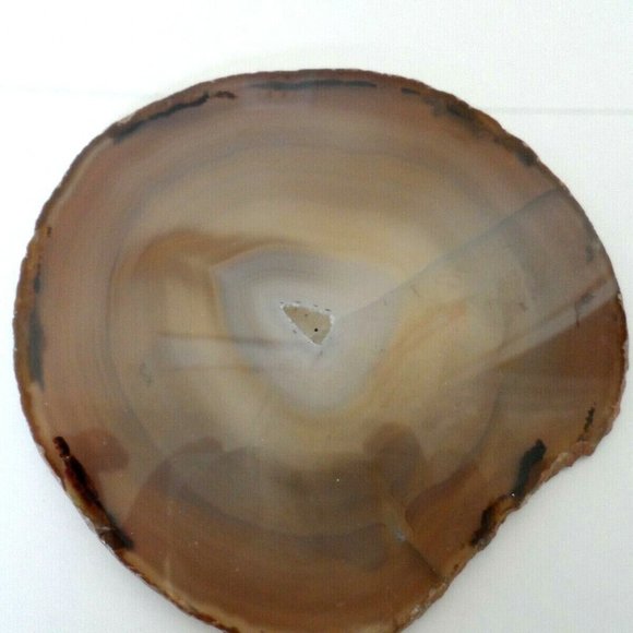 COCO by Stone - Natural Agate Coaster / Candle Holder - Picture 1 of 2